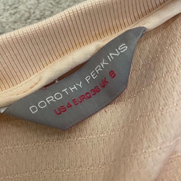 Dorothy Perkins Peach Bomber Jacket - Picture 6 of 6